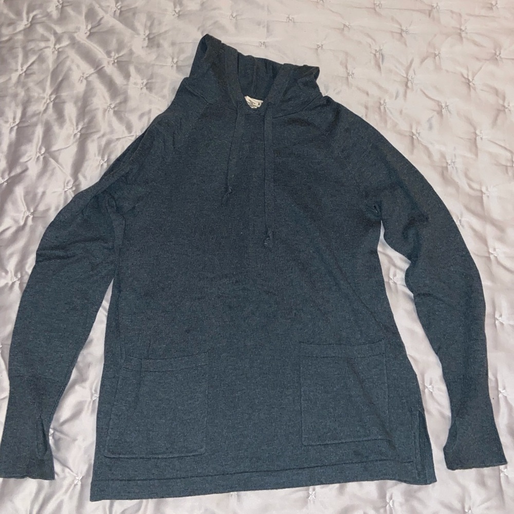 Gray/Green Light Sweater